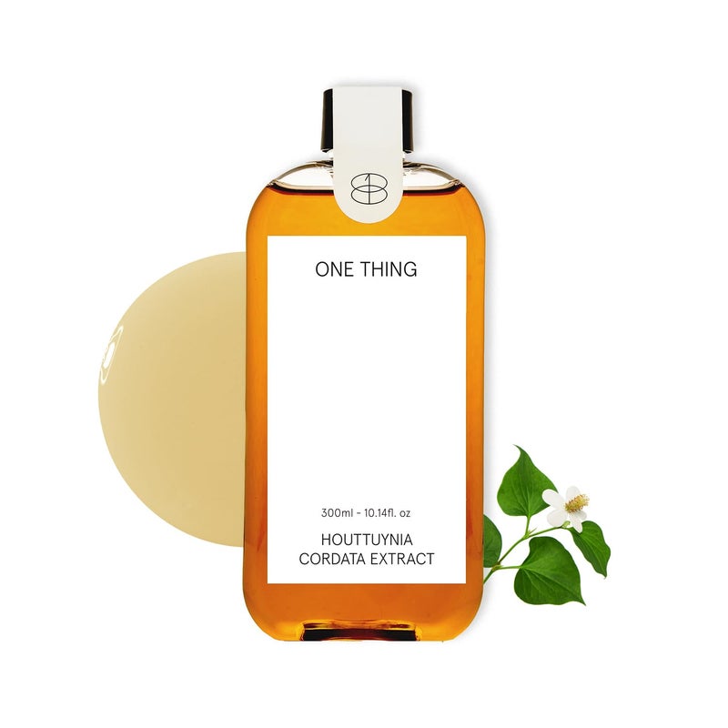ONE THING Houttuynia Cordata Extract 10 fl oz | Vegan Soothing Calming Hydrating Facial Toner for Oily Acne Prone Skin | Korean Skin Care - Image 1